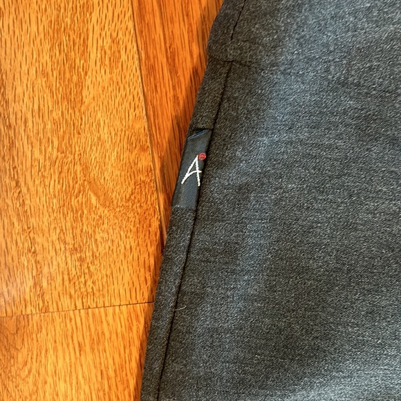 AMNESIA ORIGINAL WOMEN HIGH RISE BOOT CUT PANTS STRETCHY IN GRAY SIZE 2 - Picture 4 of 5